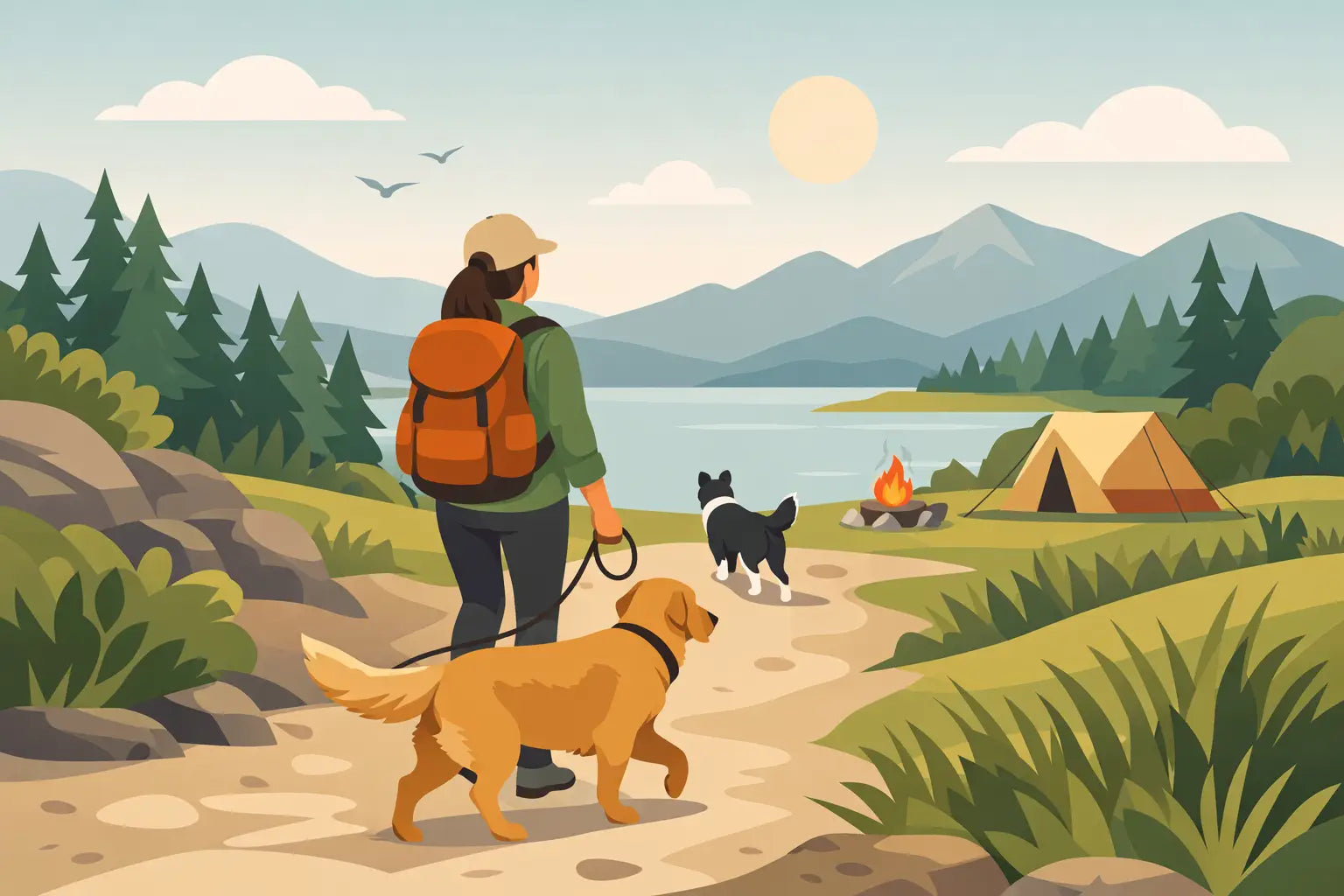 Outdoor adventures with dogs guide för vardagen