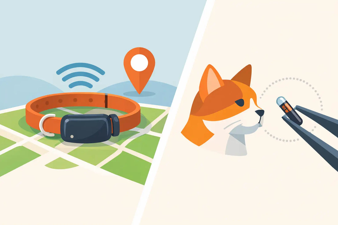 GPS collar versus microchip - vad behöver du?