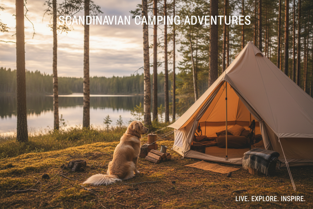 Campa med hund i Sverige 2026 – Tips, regler och bästa campingarna